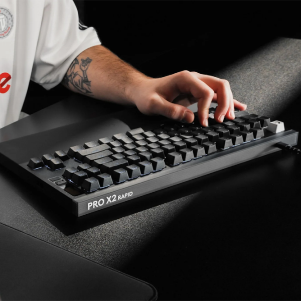 Tastatură Logitech G PRO X2 Rapid Black Gaming, Cu fir photo 6