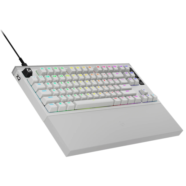 Tastatură Logitech G PRO X2 Rapid White Gaming, Cu fir photo 3
