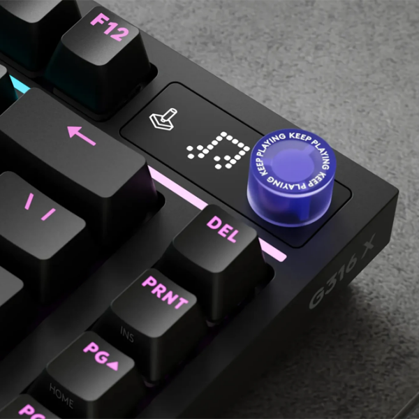 Tastatură Logitech G316 X 75 Black Gaming, Cu fir photo 5