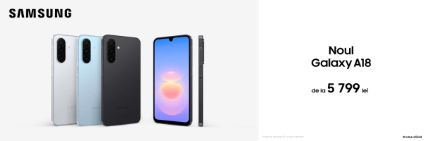 Staaart vânzări și avantajului de până la 500 lei pentru noul Samsung Galaxy A18!