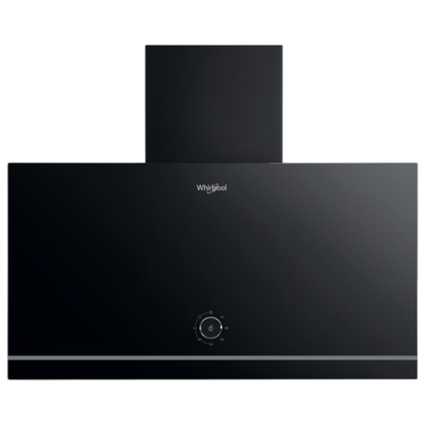 Hotă Whirlpool WHVA 62F LM K Black 60 cm, Recirculare, 485 m³/h