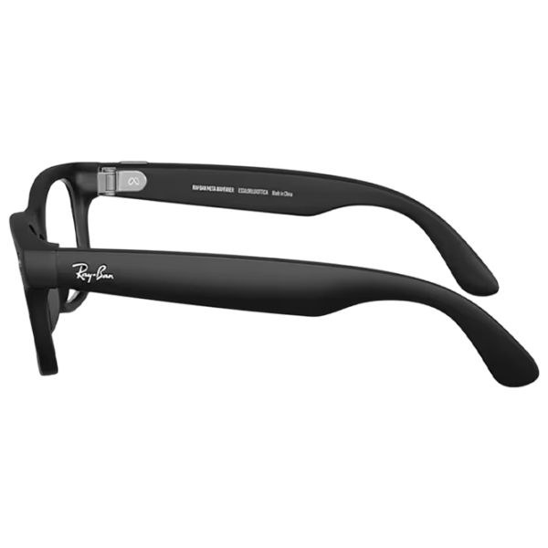 Смарт очки Ray-Ban Meta Wayfarer Чёрный матовый  Беспроводные / Серый photo 4