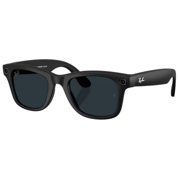 Смарт очки Ray-Ban Meta Wayfarer Чёрный матовый  Беспроводные / Серый