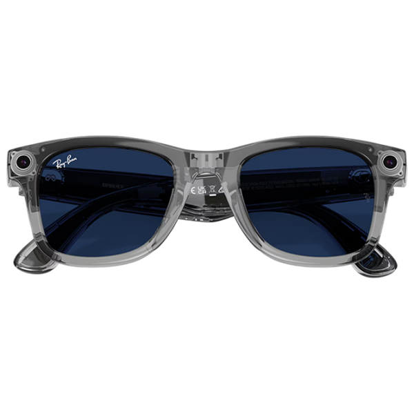Смарт очки Ray-Ban Meta Wayfarer Серый  Беспроводные / Сапфир photo 2