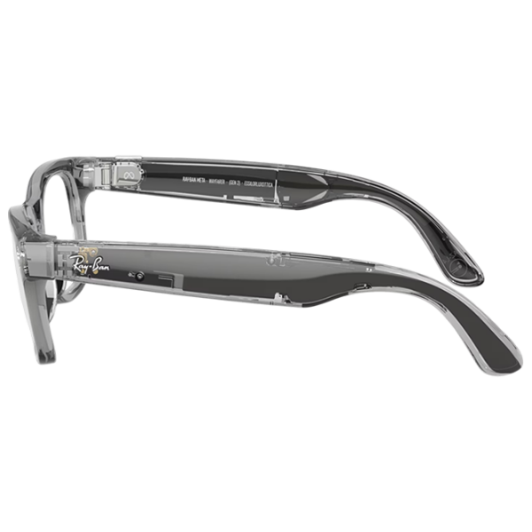 Смарт очки Ray-Ban Meta Wayfarer Серый  Беспроводные / Сапфир photo 4