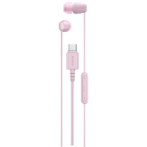 Наушники Sony IER-EX15C Розовый Проводная / Персональный / Вкладыши