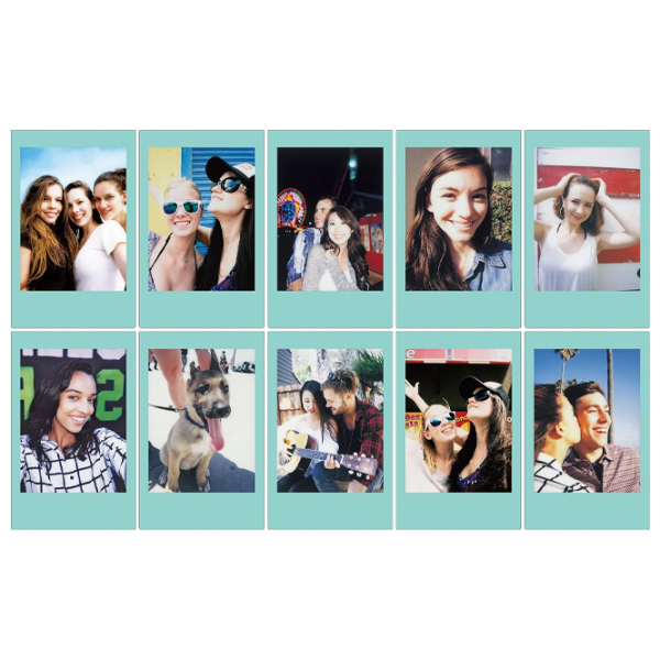 Фотобумага для Instax Mini (10шт.) Синий  photo 4