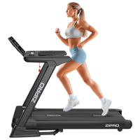 Беговая дорожка Zipro Sigma Черный 140 кг, 20 км/ч