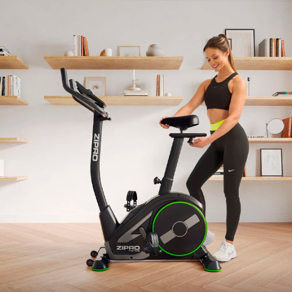 Велотренажер Zipro Rave Black Lime , 120 кг photo 8