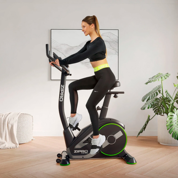 Велотренажер Zipro Rave Black Lime , 120 кг photo 10