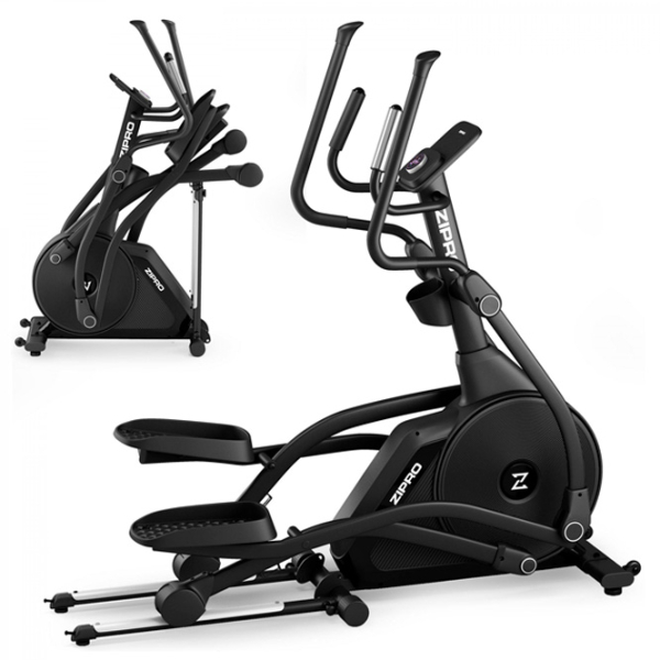 Bicicletă eliptică Zipro Mission Black 135 kg photo 3