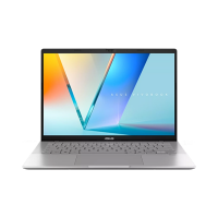 Laptop Asus Vivobook S 14 OLED S3407VA Silver 14" | 16 GB | 512 GB | Intel Core 5 210H | VGA Integrată