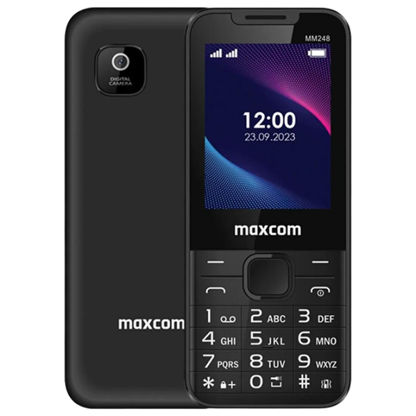 Maxcom MM248 4G Черный 2.4 ", Dual SIM, 4G
