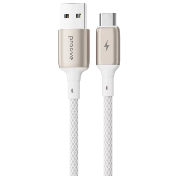 Кабель для телефона Proove Dense Metal USB / USB Type-C Белый