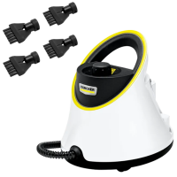 Пароочиститель KARCHER SC2 Deluxe Easy Fix + 2.863-324.0 Белый 1500 Вт, 15 г/мин, 1 л