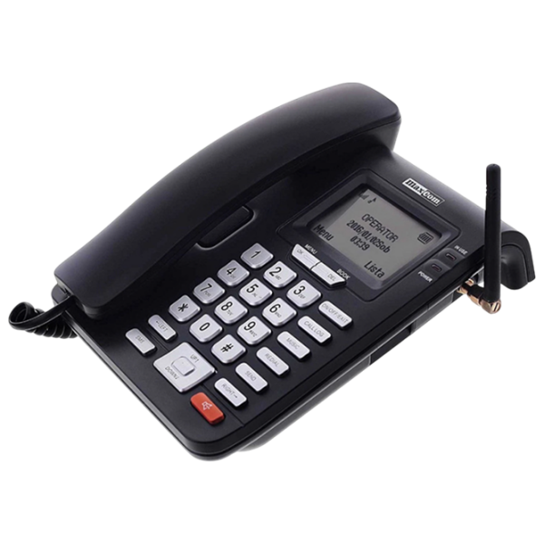 Corded Phone Maxcom MM28DHS Black  photo 2