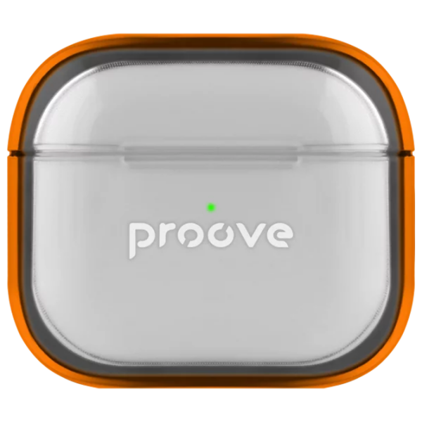 Husă pentru căști Apple AirPods 4 (Air Bump) Orange Proove, Silicon
