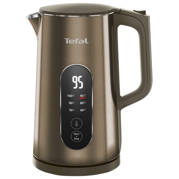 Ceainic electric Tefal KI871FE0 Bronze 1500 W, 1.7l, Material interior: Inox