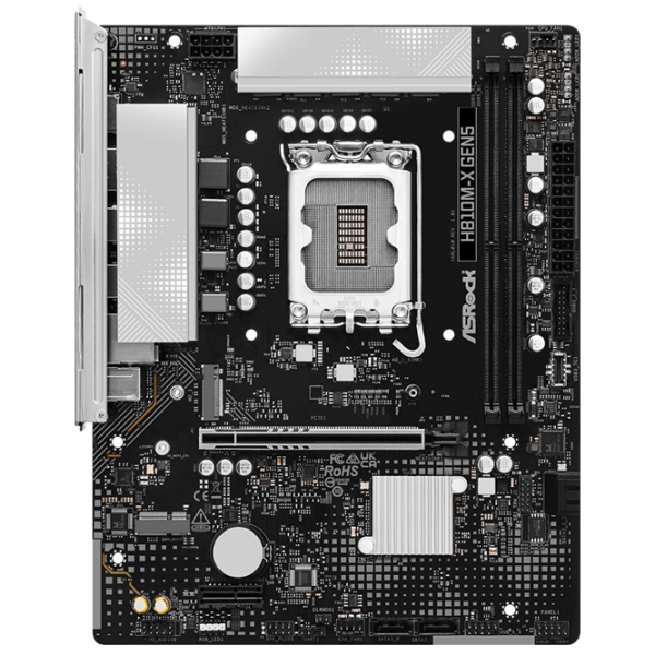 Материнская плата ASRock H810M-X GEN5 mATX  photo 1