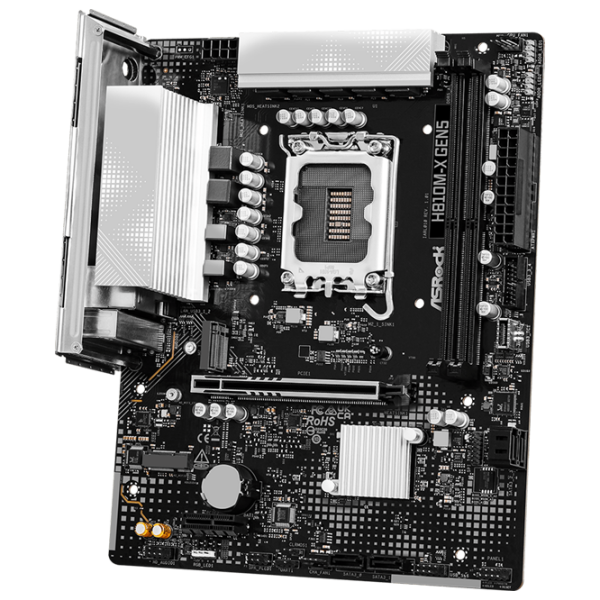 Материнская плата ASRock H810M-X GEN5 mATX  photo 3