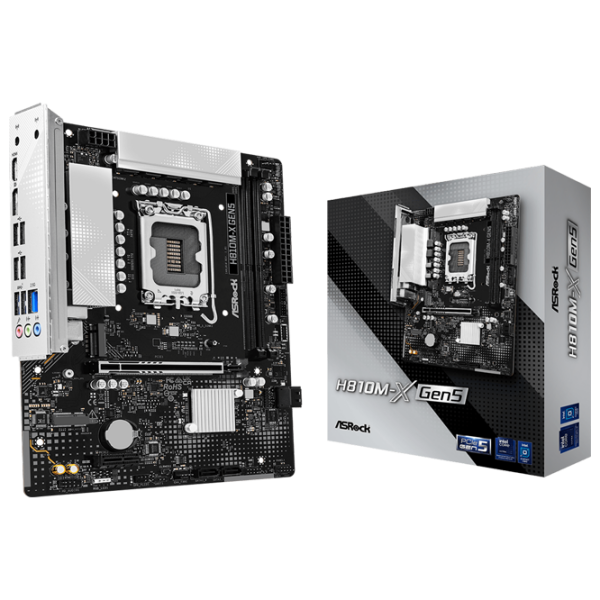 Материнская плата ASRock H810M-X GEN5 mATX  photo 5