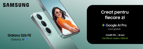 Alege Galaxy S26 FE pentru ritmul tău de viață și bucură-te de cadou la achiziție!