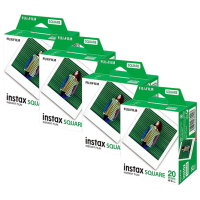 Фотобумага для принтеров Instax SQUARE (80шт.) Белый 