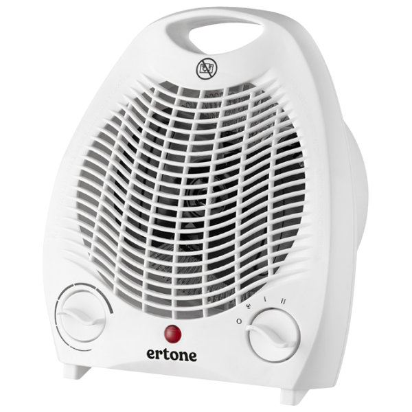 Încălzitor cu ventilator Ertoni ERT-265AB White 2100 W, Mecanic