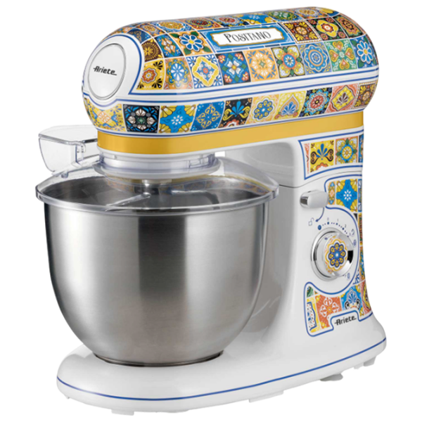 Mașină de bucătărie Ariete 1588 POSITANO White 2400 W, Mecanic, Numărul de viteze: 7
