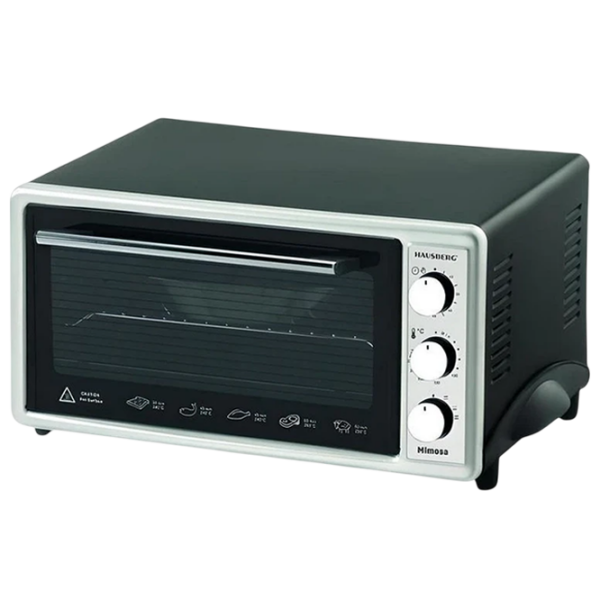 Cuptor electric HAUSBERG HB8000P Black 1400 W, 48 l