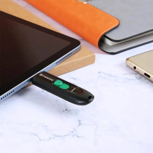 Флэшка USB Transcend Jet Flash 790C 128 ГБ Черный USB 3.1, Пластик photo 5