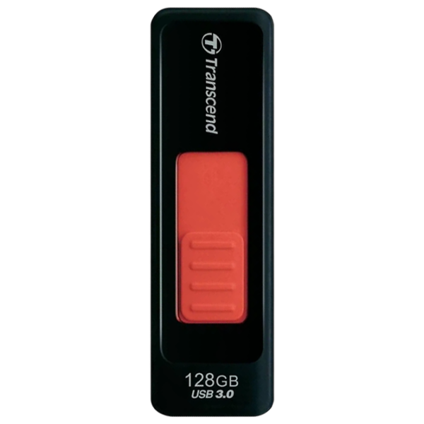 Флэшка USB Transcend JetFlash 760 128 ГБ Черный USB 3.0, Пластик