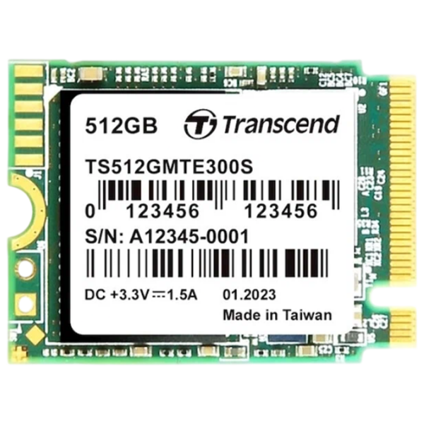 SSD Transcend 300S M.2 NVMe 512 GB Viteza de citire: 2000 MB/s,
Viteza de inscriere: 1000 MB/s