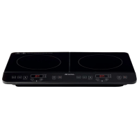 Настольная плита Ariete 1998 Черный Индукционная, Стеклокерамика