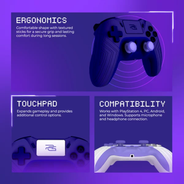 Gamepad Proove Skadi Black Fără fir / 19 buttons photo 7