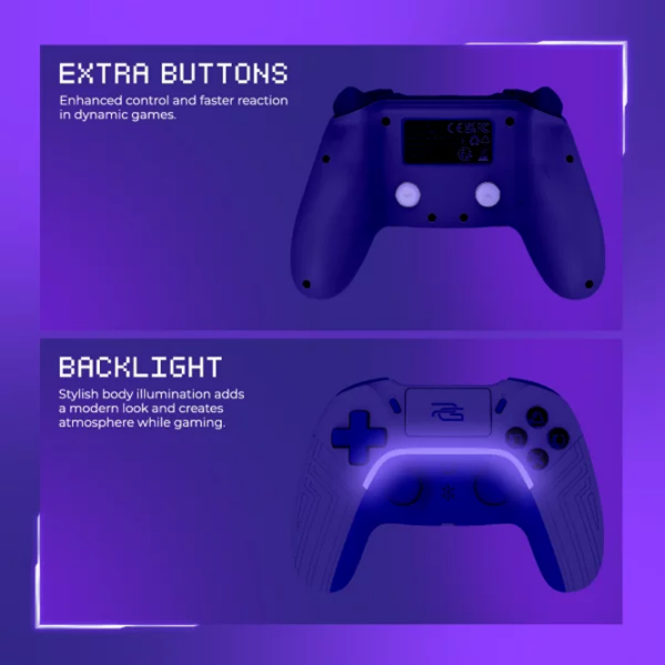 Gamepad Proove Skadi Black Fără fir / 19 buttons photo 8