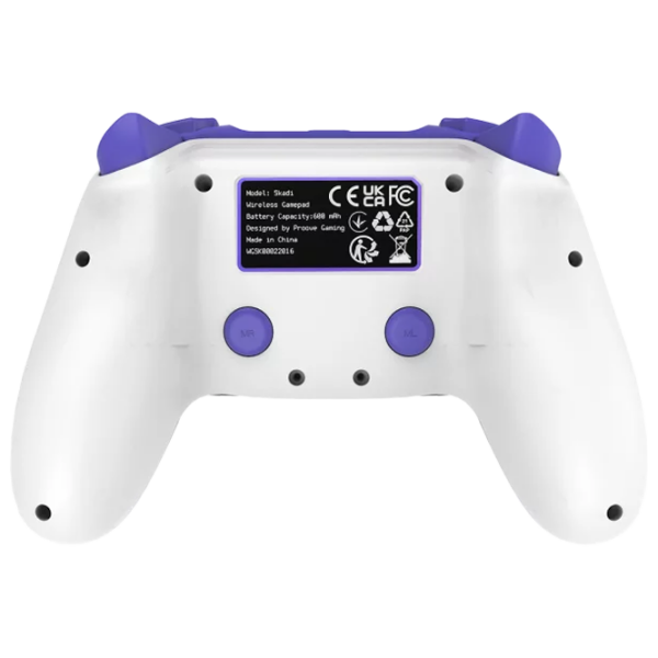 Gamepad Proove Skadi White Fără fir / 19 buttons photo 4