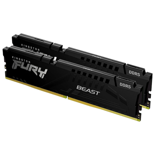 Memorie RAM 64 GB Kingston FURY Beast KF560C36BBE2K2-64 DIMM, DDR5, 6000 MHz