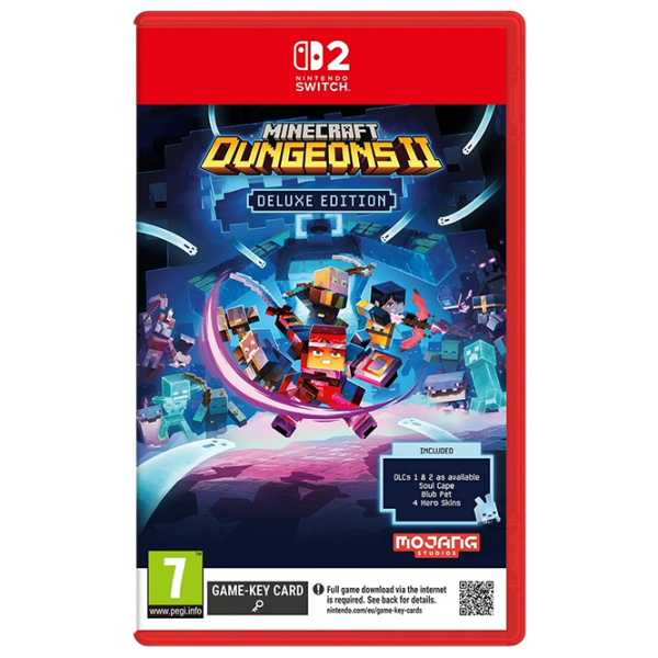 Minecraft Dungeons II Deluxe Edition Nintendo Switch 2 Adventure / 7+