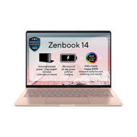 Laptop Asus Zenbook 14 OLED UX3480KA Rose Pink 14" | 16 GB | 512 GB | AMD Ryzen AI 5 330 | VGA Integrată