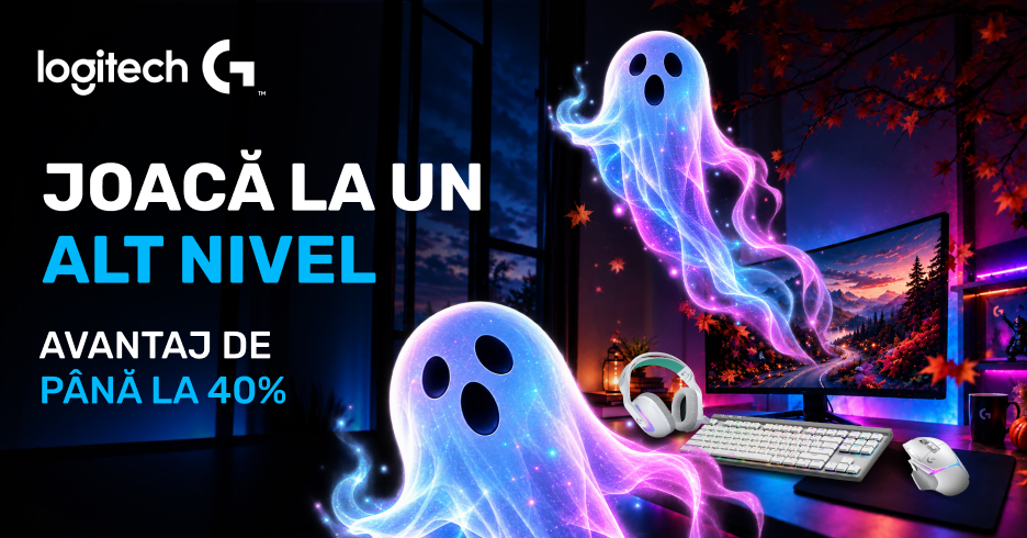 Logitech avantaj de până la 40%
