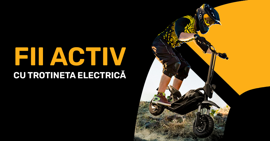 Alege o trotinetă electrică Proove în credit 0% până la 18 rate