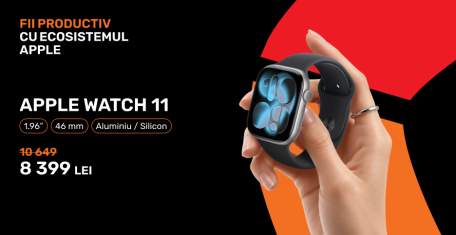 Ceas inteligent Apple Watch Series 11 Gray reducere 2 250 lei