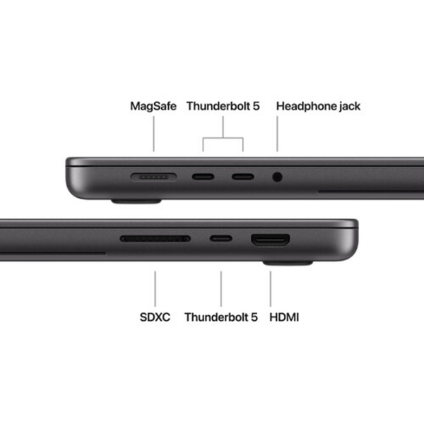 Laptop Apple MacBook Pro 16 2026 PROLED Space Black 16.3" | 48 GB | 2 TB | Apple M5 Max (18C/40G) | VGA Integrată photo 8