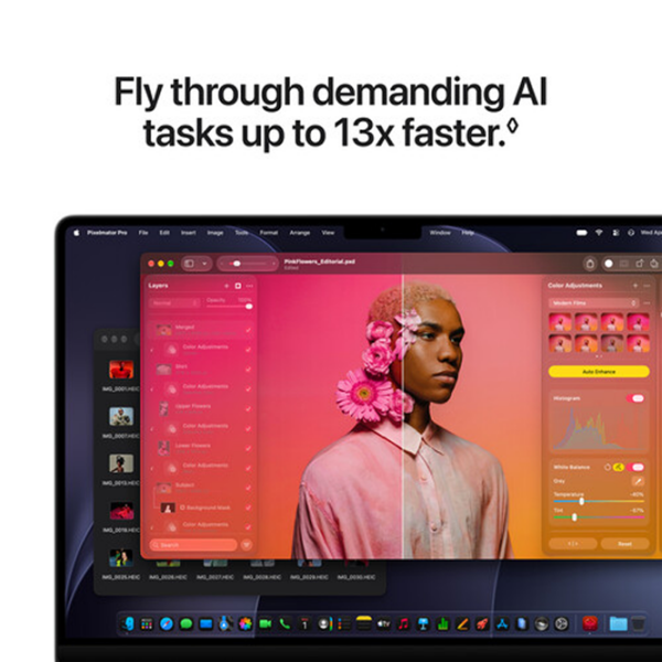 Laptop Apple MacBook Pro 14 2026 Space Black 14.2" | 32 GB | 1 TB | Apple M6 (12C/12G) | VGA Integrată photo 7